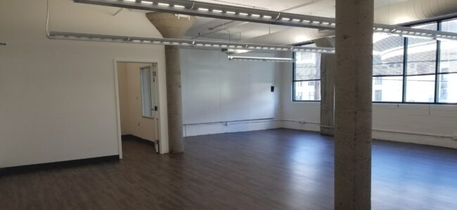 Creative Space for Lease 333 Bryant Suite 360 Open Space