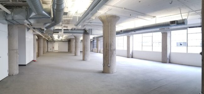 Creative Space for Lease 333 Bryant Suite 120 Open Space and Natural Light