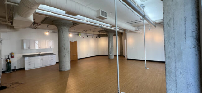 Creative Space for Lease 333 Bryant Suite 100 Open Space, Kitchenette, Conference Room